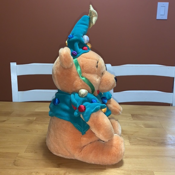 Winnie the Pooh plush Christmas Tree Holiday - Picture 4 of 12